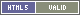 Valid HTML 5